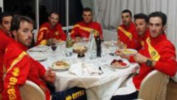 Purito Rodríguez, segundo por la derecha, confía en esta Selección para el Mundial del domingo.