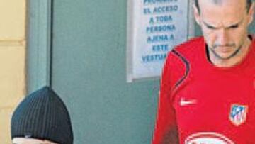 <b>ÚLTIMO EPISODIO. </b>Maniche llegó 40 minutos tarde al entrenamiento del pasado domingo.