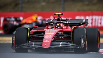 Carlos Sainz (Ferrari F1-75). Hungaroring, Hungría. F1 2022.