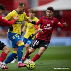 Mirandés - Las Palmas, en directo: LaLiga Hypermotion, hoy en vivo
