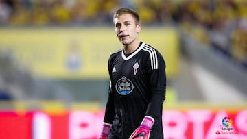 Rubén Blanco, guardameta del Celta.