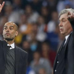 Carlo Ancelotti vs Pep Guardiola, frente a frente