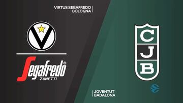 Resumen del Virtus Bolonia vs. Joventut de Eurocup