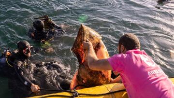 Los ‘regalos’ que el mar nos devuelve: ordenadores, zapatos, juguetes…