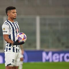 Diego Valoyes, figura en el último triunfo de Talleres