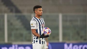 Diego Valoyes se destacó en el último partido de Talleres de Córdoba en la Liga Argentina.