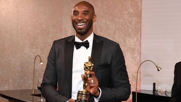 Kobe, tras ganar un Oscar: "Esto es mejor que ganar la NBA"