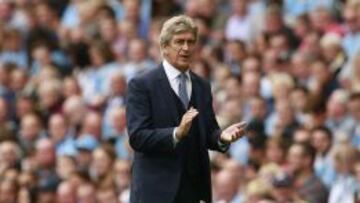 Manuel Pellegrini está disfrutando de un gran arranque de temporada con Manchester City.