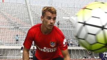 Griezmann est&aacute; muy a gusto en el Atl&eacute;tico de Madrid.