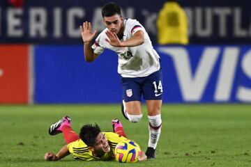 La Selección Colombia enfrentó a Estados Unidos en partido amistoso en el Dignity Health Sports Park.