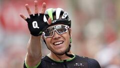 Edvald Boasson Hagen celebra su victoria en la 19&ordm; etapa del Tour de Francia.