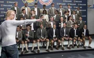 Bayern celebrate Oktoberfest