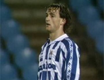 Joseba Etxeberria jugó en las categorías inferiores de la Real Sociedad hasta 1994, año en el que pasó al primer equipo.