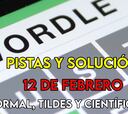 Wordle en español y tildes para el reto de hoy 12 de febrero: pistas y solución