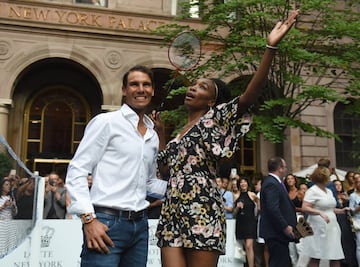 Rafa Nadal y Venus Williams.