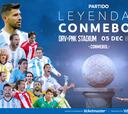 Partido leyendas de la Conmebol: a qué hora es, formaciones y quién transmite por TV en Chile