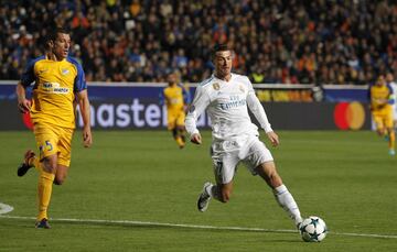 Cristiano Ronaldo scored the sixth and last goal of the game.