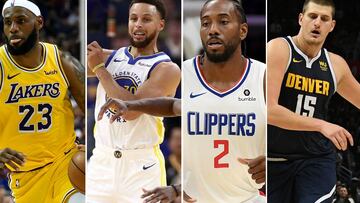 Diez aspirantes al MVP: el quinto de LeBron, el tercero de Curry, el segundo de Antetokounmpo...