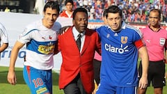Las visitas de Pelé a Chile