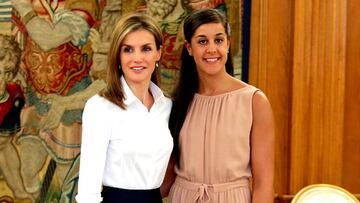 La Reina Letizia pidi&oacute; un favor a Carolina Mar&iacute;n en su reuni&oacute;n en 2014