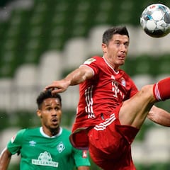 Lewandowski vende cara la Bota de Oro a Cristiano y Messi