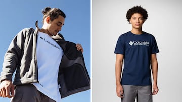 Camiseta Columbia blanca