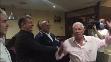 Bochornosa escena que ocurre en la misma cara de Laporta