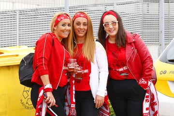 El ambiente previo de la final de Copa en las Fan Zones