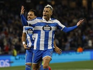 21/03/26 PARTIDO SEGUNDA DIVISION
DEPORTIVO DE LA CORUÑA - REAL ZARAGOZA
GOL STOICHKOV 1-1
ALEGRIA