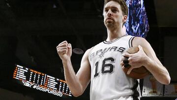 El tercer año de Pau Gasol en los Spurs: 6.7 millones garantizados