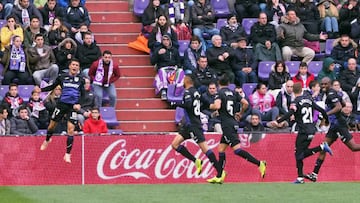 Festín del Leganés en Zorrilla ante un Valladolid desconocido