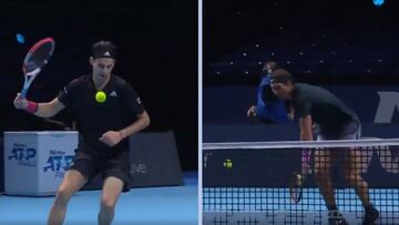 "Va a dar la vuelta al mundo": la obra maestra de Thiem y Nadal con un final may¨²sculo