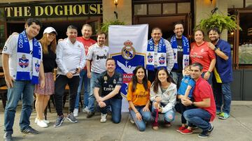 La Peña Madridista de la Ciudad de México vibró con el cuarto triunfo de Solari al frente de los blancos.