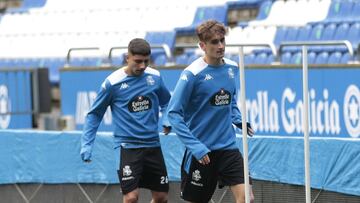 Yeremay y Noel disputarán la Youth League esta noche en Riazor.