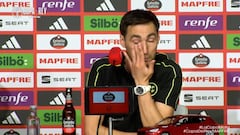 El momento en el que De Burgos Bengoetxea rompió a llorar