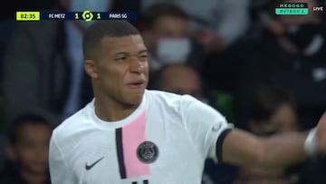 Críticas a Mbappé por un gesto muy mal visto en el fútbol