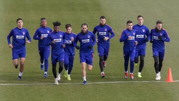 Griezmann no se entrenó al ser sometido a un tratamiento bucal