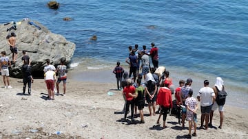 Ceuta, crisis migratoria en directo: entrada de inmigrantes desde Marruecos y cierre de fronteras | ?ltima hora