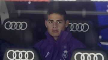 Zidane sentencia a James