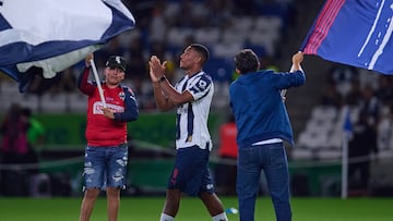 Anthony Martial of Monterrey during the 9th round match between Monterrey and America as part of the Liga BBVA MX, Torneo Apertura 2025 at BBVA Bancomer Stadium, on September 20, 2025 in Monterrey, Nuevo Leon, Mexico.