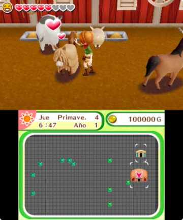 Captura de pantalla - Harvest Moon: El Pueblo del Árbol Celeste (3DS)