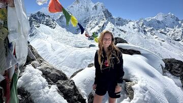 Primera chilena en lograr esta hazaña extrema en el Himalaya: subió corriendo