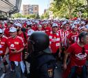 ¡La hinchada del Union Berlin inunda Madrid!