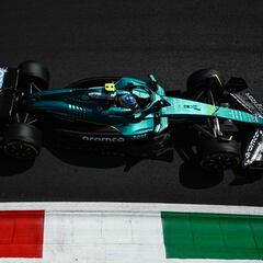 Aston Martin sufre en Monza