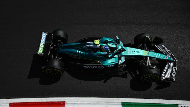 Aston Martin sufre en Monza