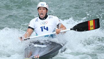 Miren Lazkano, en el canal.