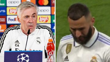 Ancelotti en estado puro: la respuesta que nadie esperaba sobre el cabreo de Benzema en Londres