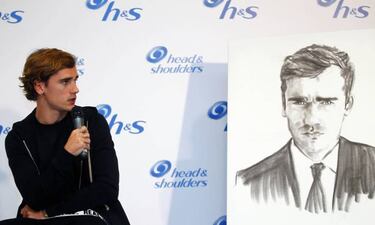 Griezmann: "I wear the number 7 shirt because of David Beckham"