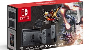 Embalaje y diseño final de la Nintendo Switch de Monster Hunter XX