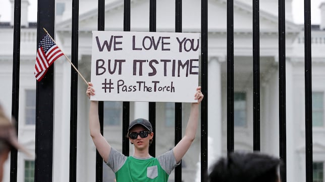 What reasons did Joe Biden give for leaving the race? Health? Age? Pressure from colleagues?